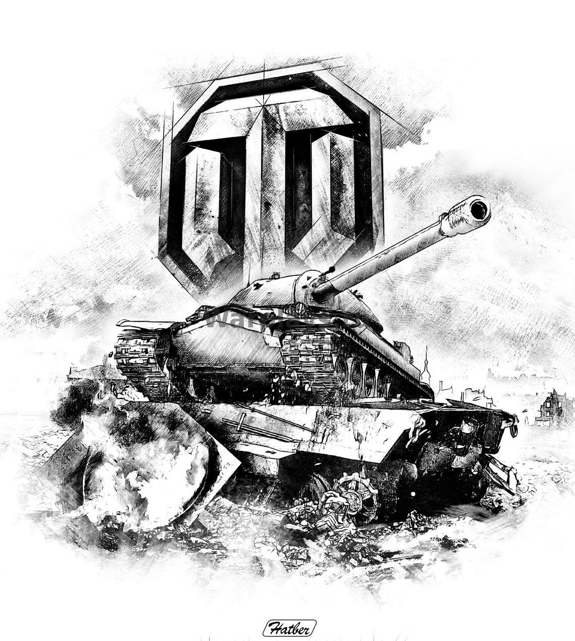 World of tanks рисунок